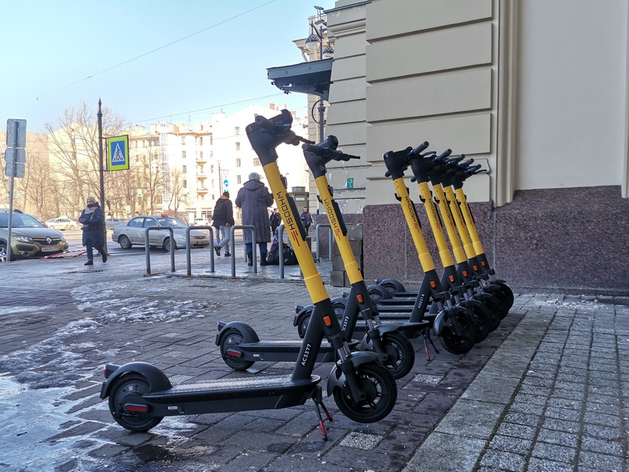 Число электросамокатов в Петербурге увеличится еще на 10 тысяч