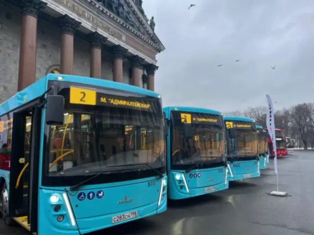 75% автобусов в Петербурге перешли на природный газ 75% автобусов в Петербурге перешли на природный газ