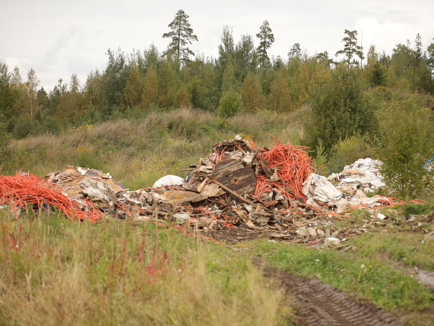 Петербургская свалка в Московском районе так и осталась ждать подрядчика