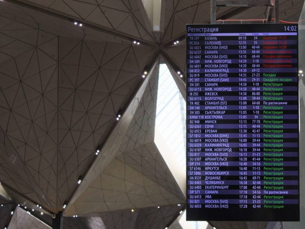 Сайт аэропорта Пулково временно недоступен из-за взлома