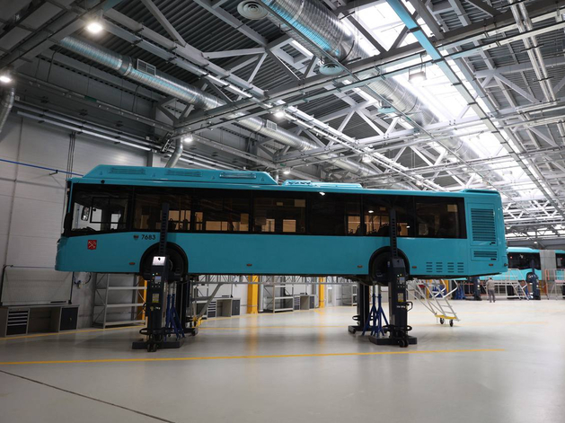 Новый автобусный парк усилит транспортную инфраструктуру в северной части Петербурга
