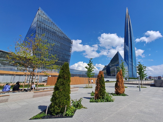 Власти поддержали расширение делового кластера «Лахты» новыми башнями